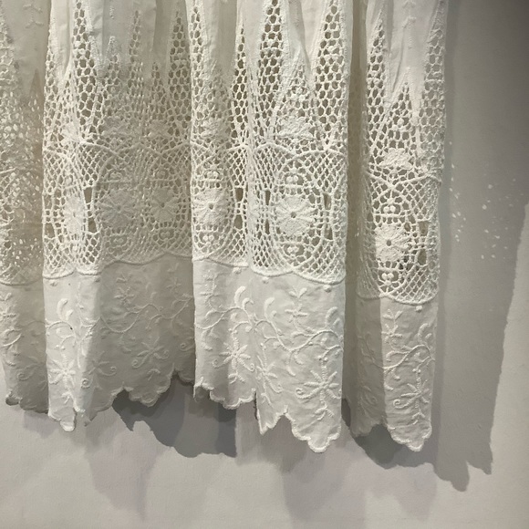 Ulla Johnson White Lace Cotton Blouse - Picture 11 of 11